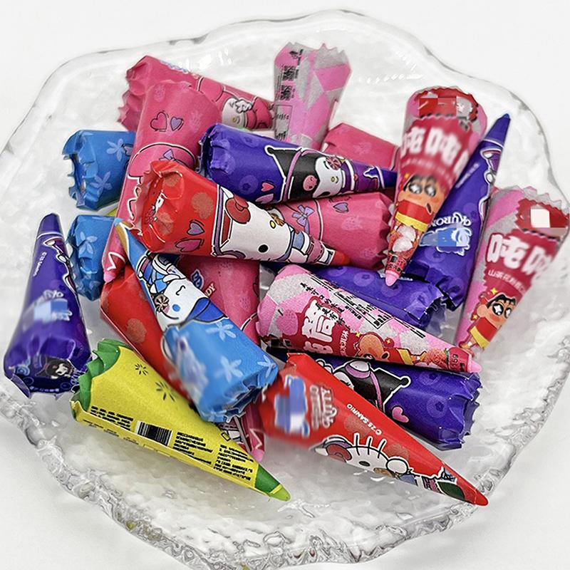 

6 шт./набор Миниатюрные аксессуары для кукольного домика Мини Имитация мороженого Сладкий вафельный рожок Модель еды Для украшения кукольного домика