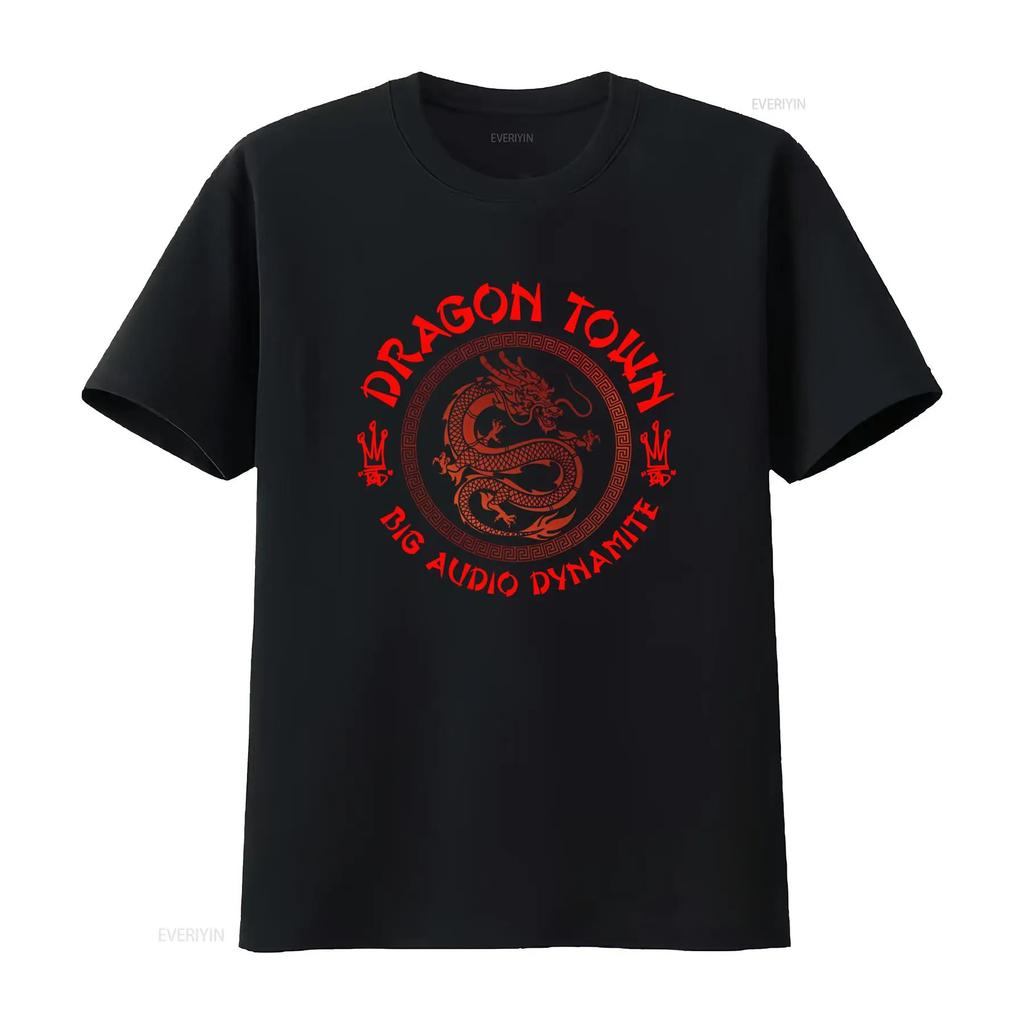 Dragon Town Big Audio Dynamite Mens T Shirt Made In Australia Sizes S To 2XL Featuring Bold Design for a Unique Look Vintage