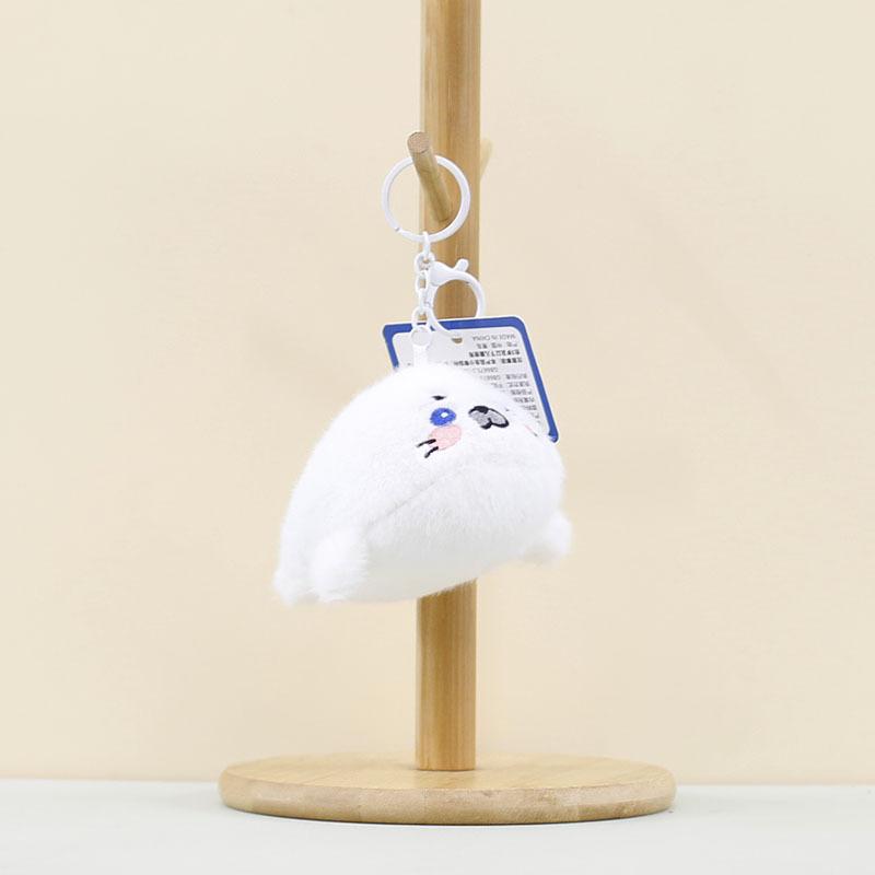 

Cute Ocean Animals Plush Toys Realistic Orca Stuffed Keychain Kawaii Seal Plushie Doll Pendant Stuffed Keychains for Backpacks