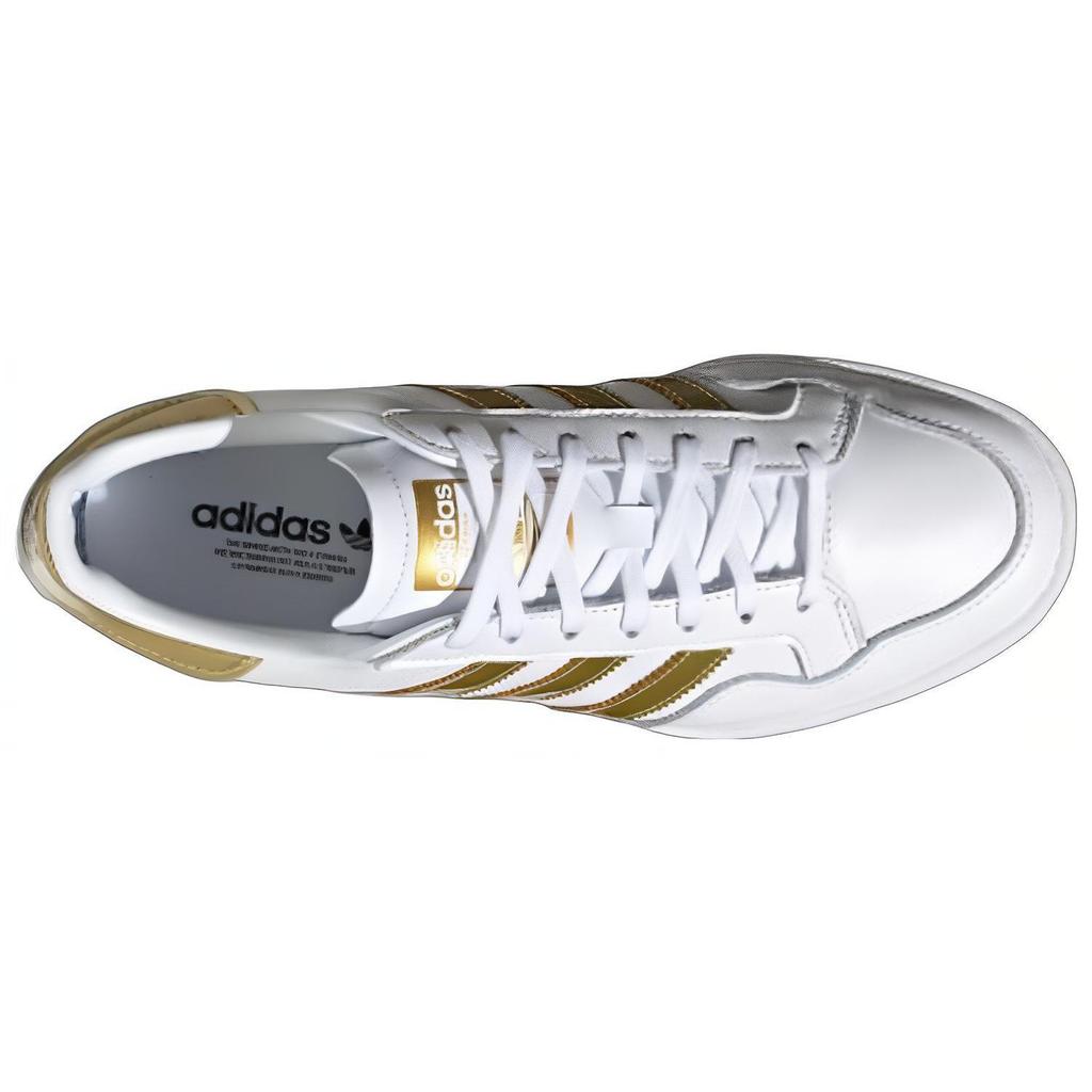 Adidas Wmns Team Court 'White Gold Metallic' Women's EF6058