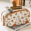 Three-layer Pen Bag Large Capacity Stationery Organizer High Quality Pencil Case  School Office