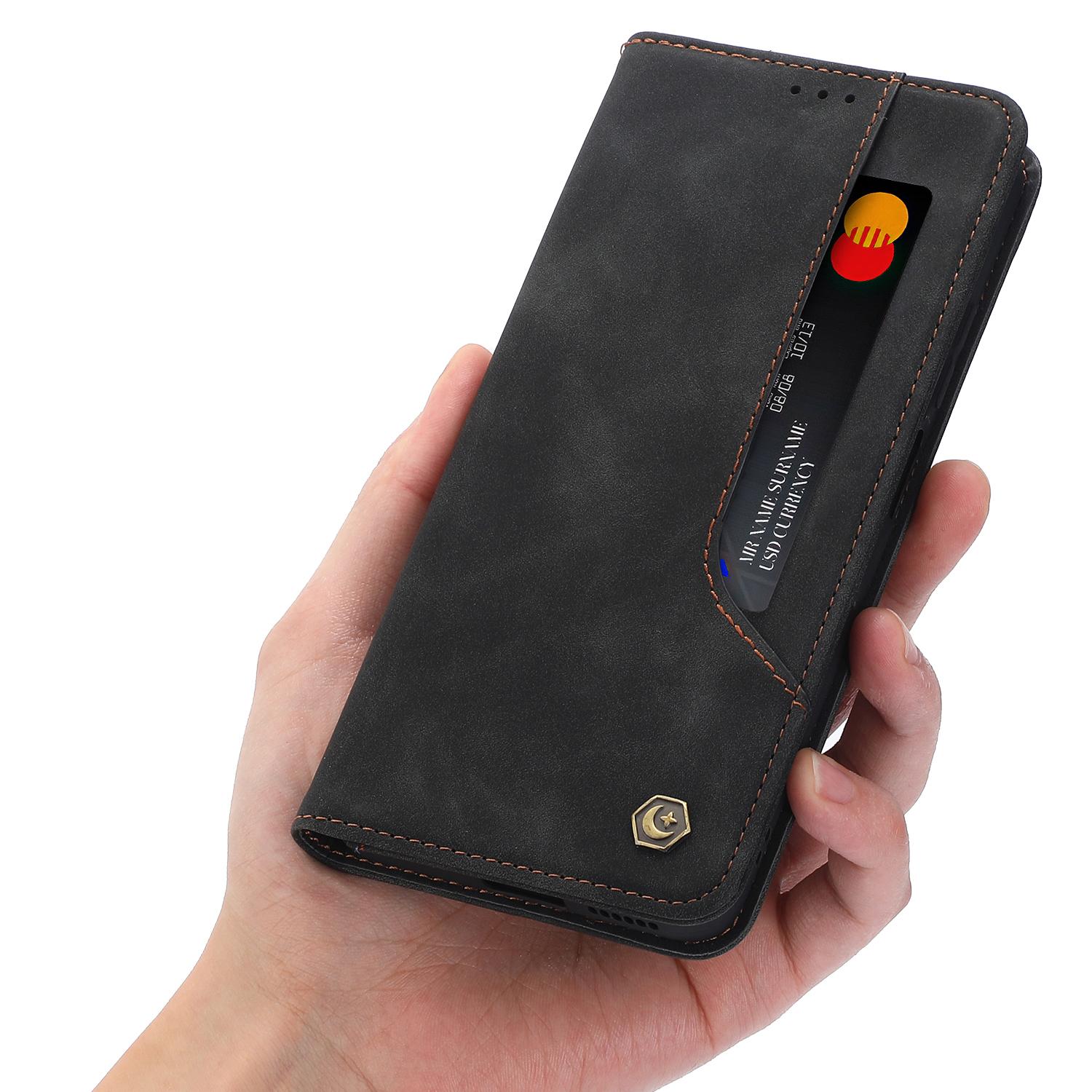 

Matte Leather Case For Xiaomi Redmi Note 12 Pro 4G Plus 5G Note12 5G Magnetic Flip Phone Wallet Book Style Card Holder Cover Redmi Note 12 4G чёрный