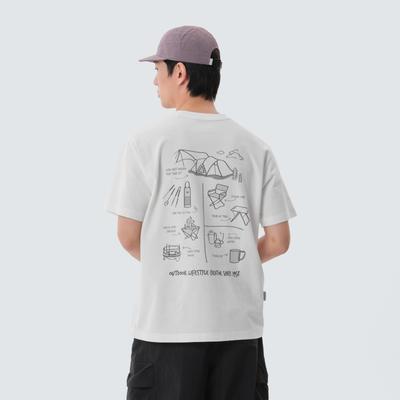 SNOWPEAK Sorona Gear Short Sleeve T-shirt Off White (S25MUFTS70)
