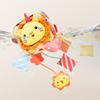 Multiuse Baby Stroller Accessory Wind Chime Crib Mobile Hanging Rattle Toy Cartoon Sensory Developmental Toy For Infant