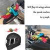 Car Flapping Bird Flying Bird Decoration Wind Accompanying Rearview Mirror Helmet Hood and Motorcycle Flying Bird Decoration