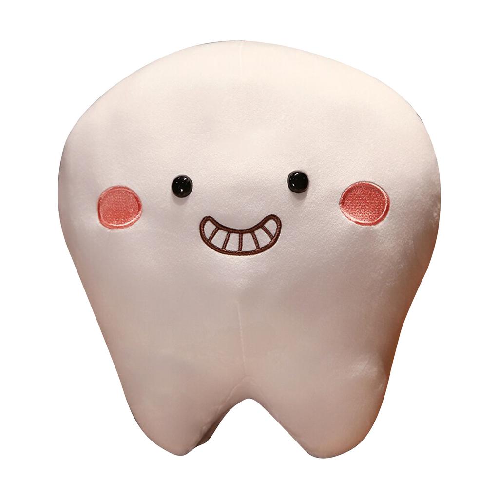 Cute Tooth Pillow, Children's Love Tooth  Doll, Gifts For Boys And Girls,Soothing Toys, Gifts For Children,Children's Toys,1 Pc,9.8inch