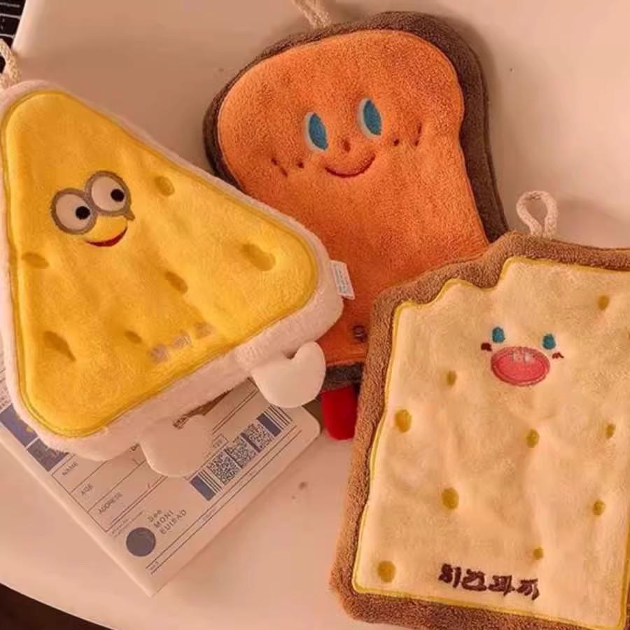 Pengyi Cartoon Hand Towel: Absorbent, Cute, Multi-Size Square Handkerchief