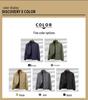 2024 Autumn Men's Outdoor Casual Jacket for Middle-Aged & Elderly with Stand-Up Collar