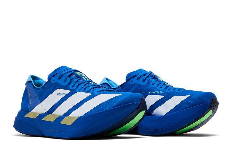 adidas Adizero Adios Pro 4 Blue White Lime Burst