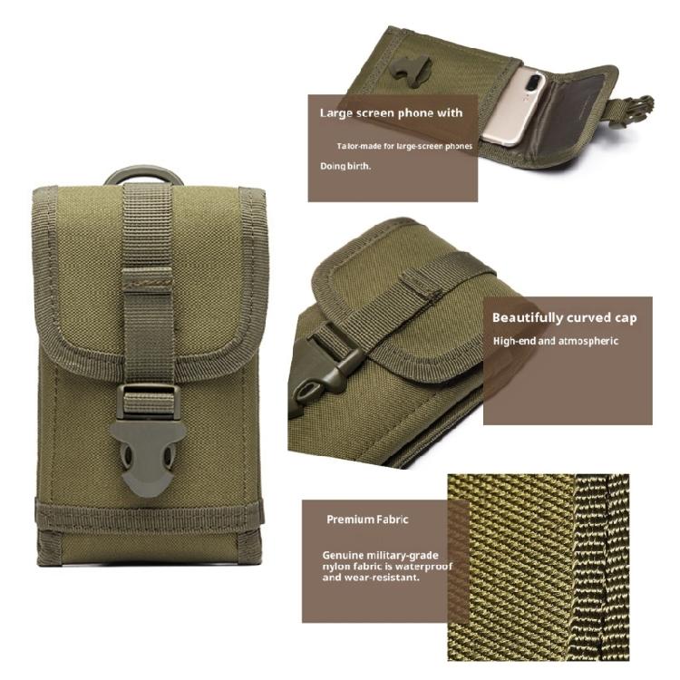 Camouflages Mobile Pouches With Multiple Pockets Water Resistant Materials For Men’s Sports Hiking Daily Use