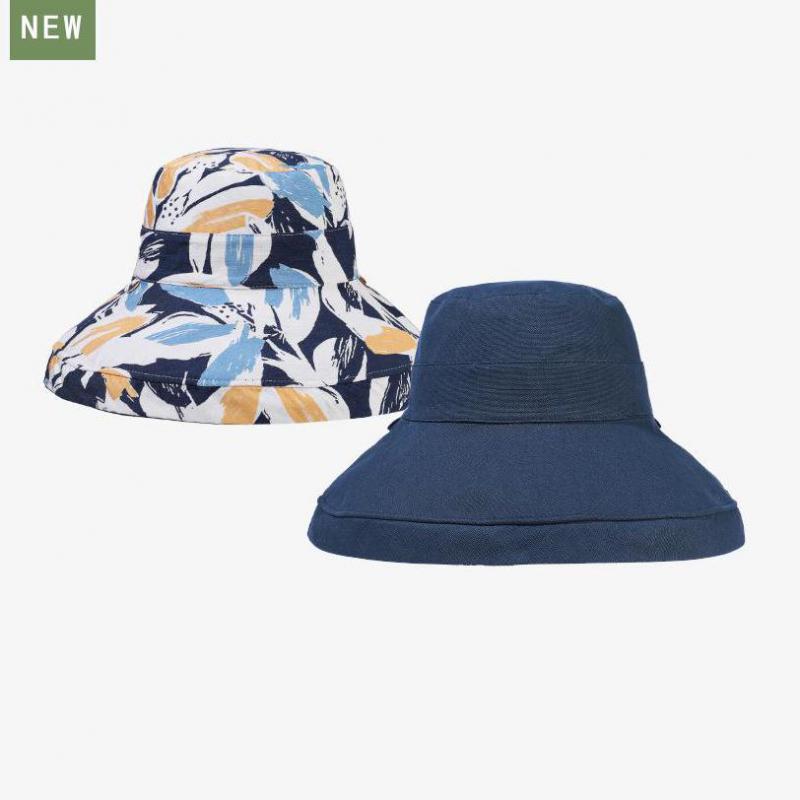 Spring Summer Hats For Women Bucket Hat Double Sided Fisherman Cap Sun Protection Casual Sun Hat Ladies Foldable Sunhat New
