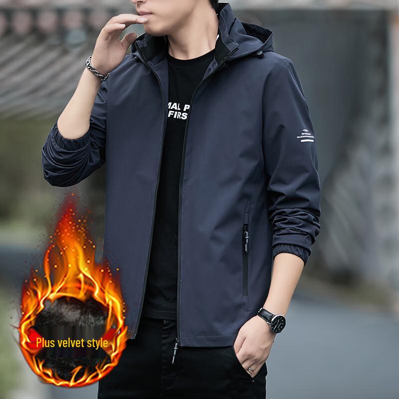 JIAOXIU Men s Casual Outdoor Jacket M