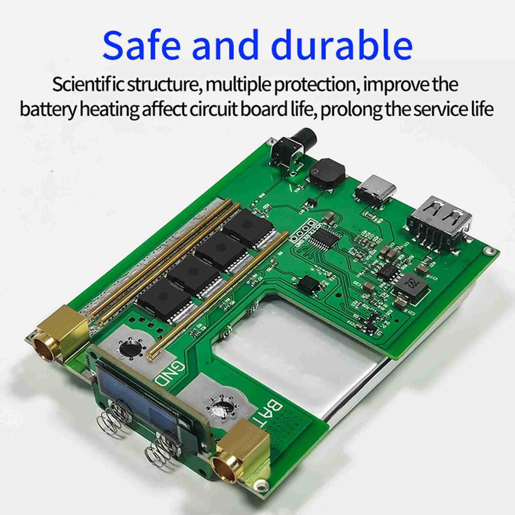 Spot Welding Machine 30 Gears Power Adjustment 5500mAh Handheld Portable Spot Welder with   Display