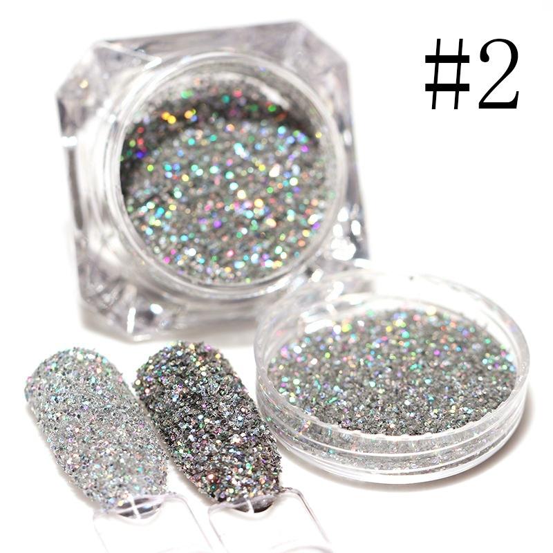 Shiny Nail Glitter Powder Colorful Nail Sequins Paillettes Manicure Nail Art Decoration