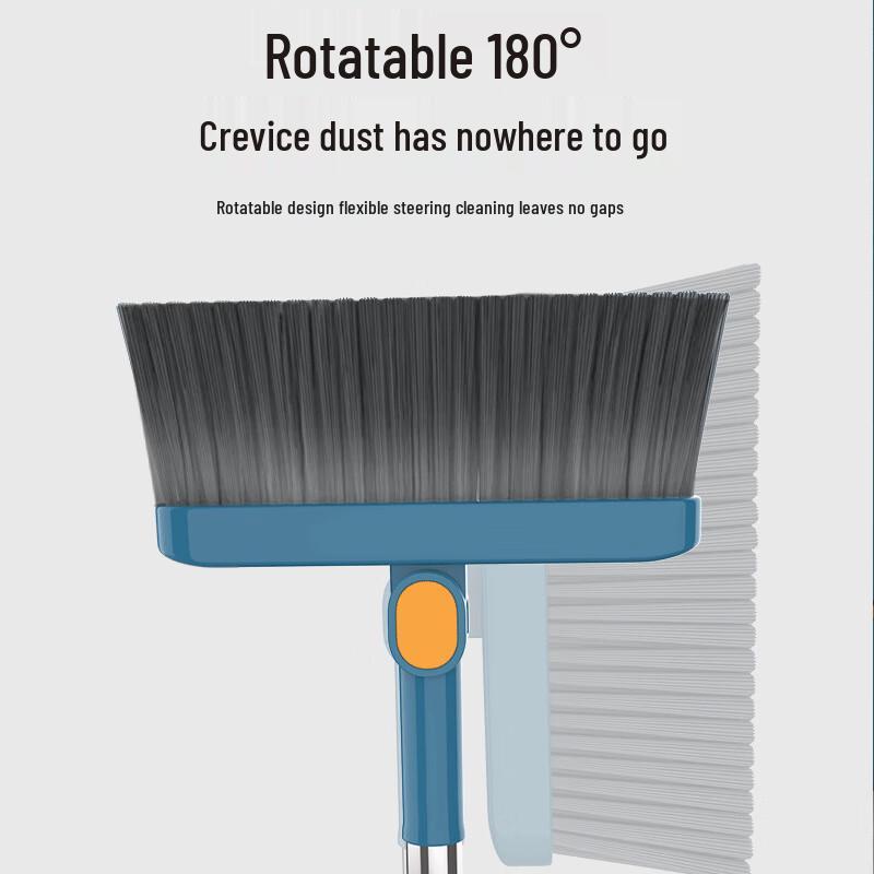Foldable Broom and Dustpan Set