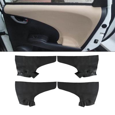 Für Honda Jazz/Fit 2008 2009 2010 2011 2012 Fließheck Mikrofaser Leder Tür Armlehne Panel Abdeckung Aufkleber