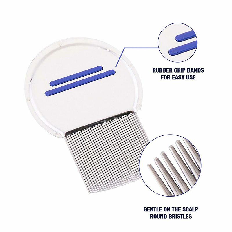 Stainless Steel Terminator, Lice Comb, Children's Hair Removal, Super Density, Removes Teeth, Comb, Dog Brushes, Accessory