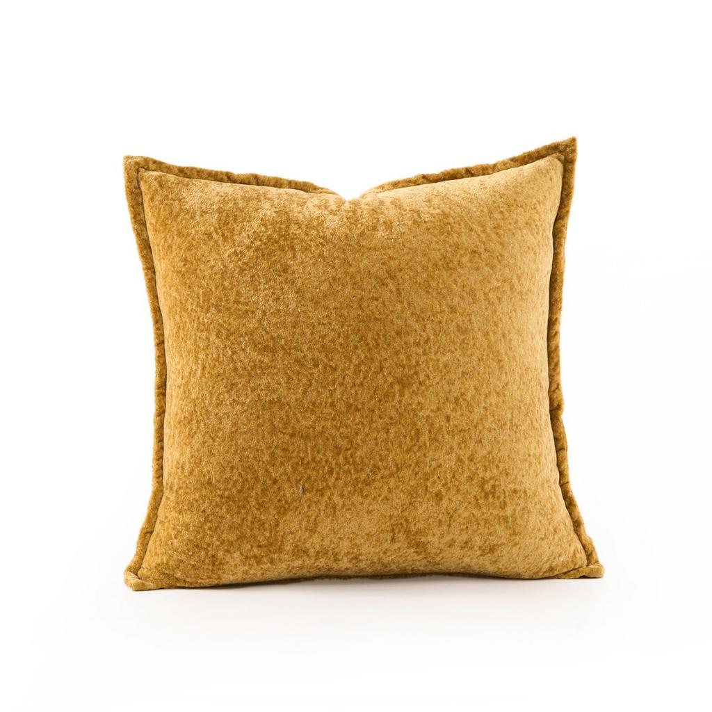 2pcs Bohemian Chenille Throw Pillow Covers Set Striped Double-Sided Cushion Covers with Zipper Closure, Soft Neutral Sofa Bed & Living Room Decor