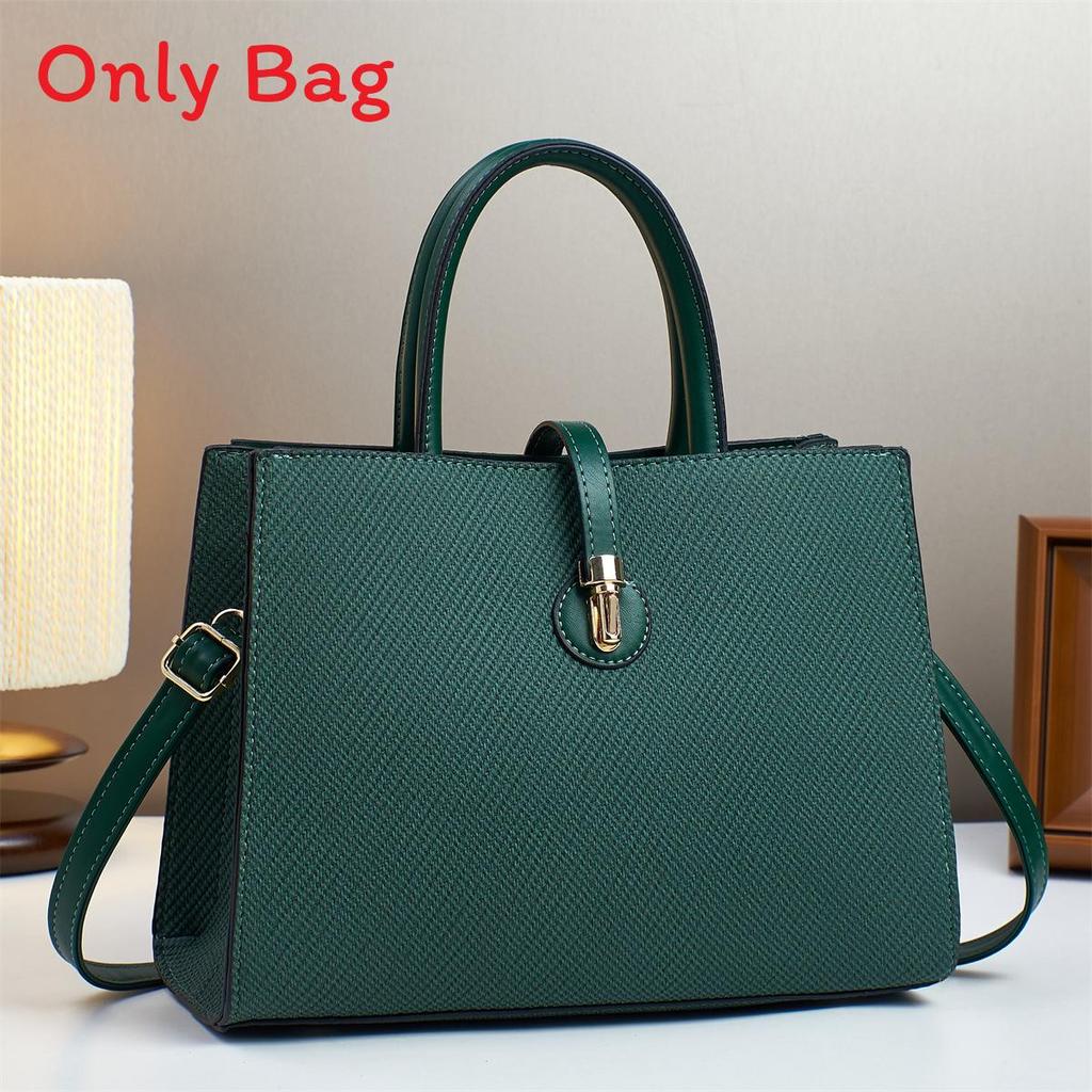 Pu Tote Bag For Women With Stitching Detail And Zipper Closure For Daily Use