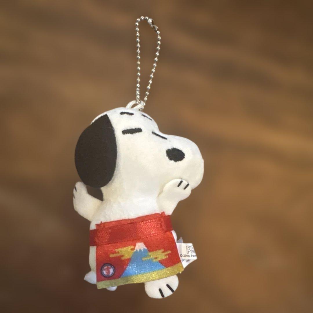 Snoopy Sumo Mascot Keychain Yoshinori