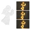 Plastic LED Angel Fairy Shape Night Lamp Decoration Light for Home Children S Room Layout Tool