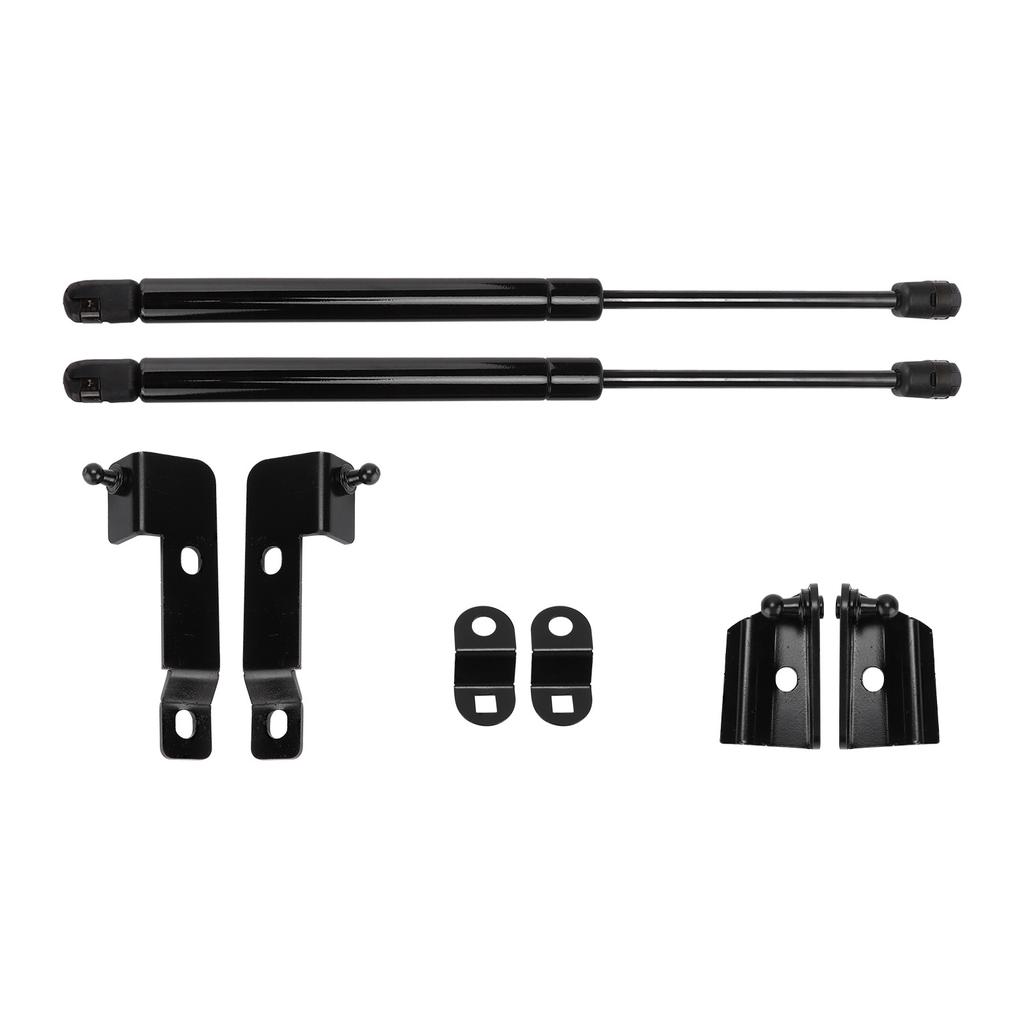 2pcs Engine Hood Gas Spring Strut Shock Absorber Support Rod Carbon Steel Replacement for Navara