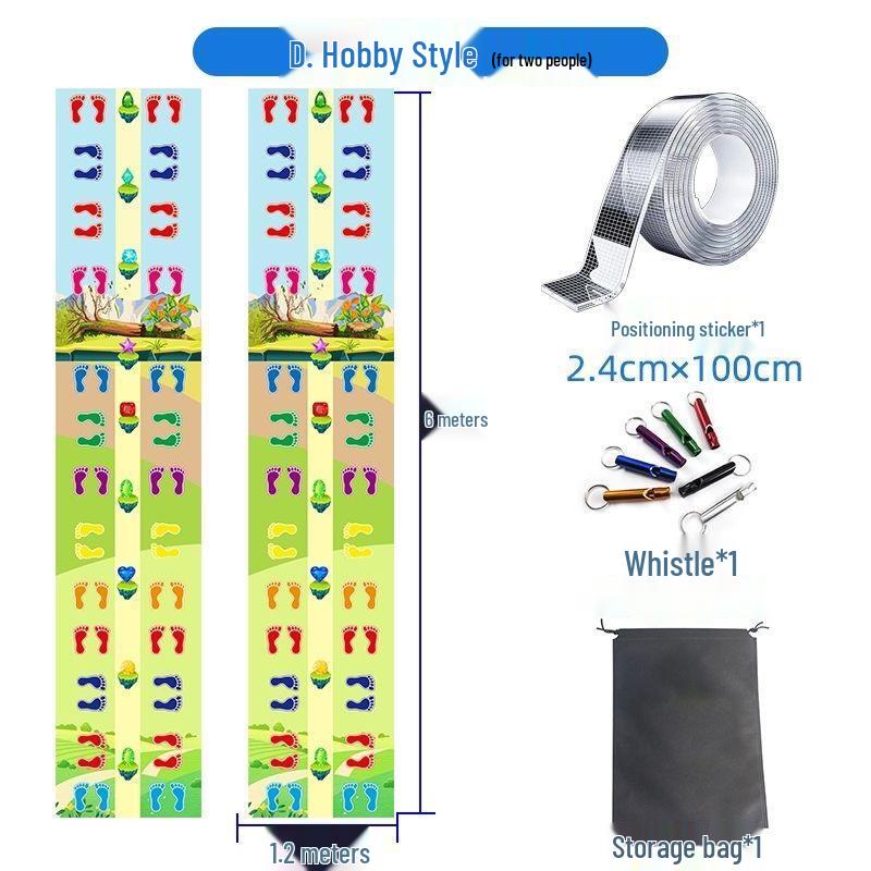 WEZHO Two-Person Forest Hand-Foot Coordination Mat