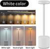 Touch Small Night Light Rechargeable Wireless LED Desk Light Adjustable Brightness Reading Table Lamp for Bedroom Home Decor