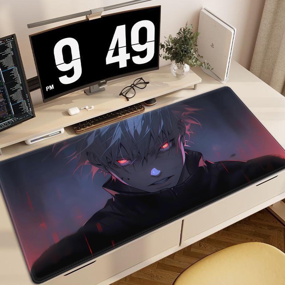 Podkładka pod mysz Anime Jujutsu Kaisen Gojo Satoru Duża Podkładka pod mysz do gier Gracz Firma Klawiatura Myszy Mata na biurko komputerowe Duży dywan