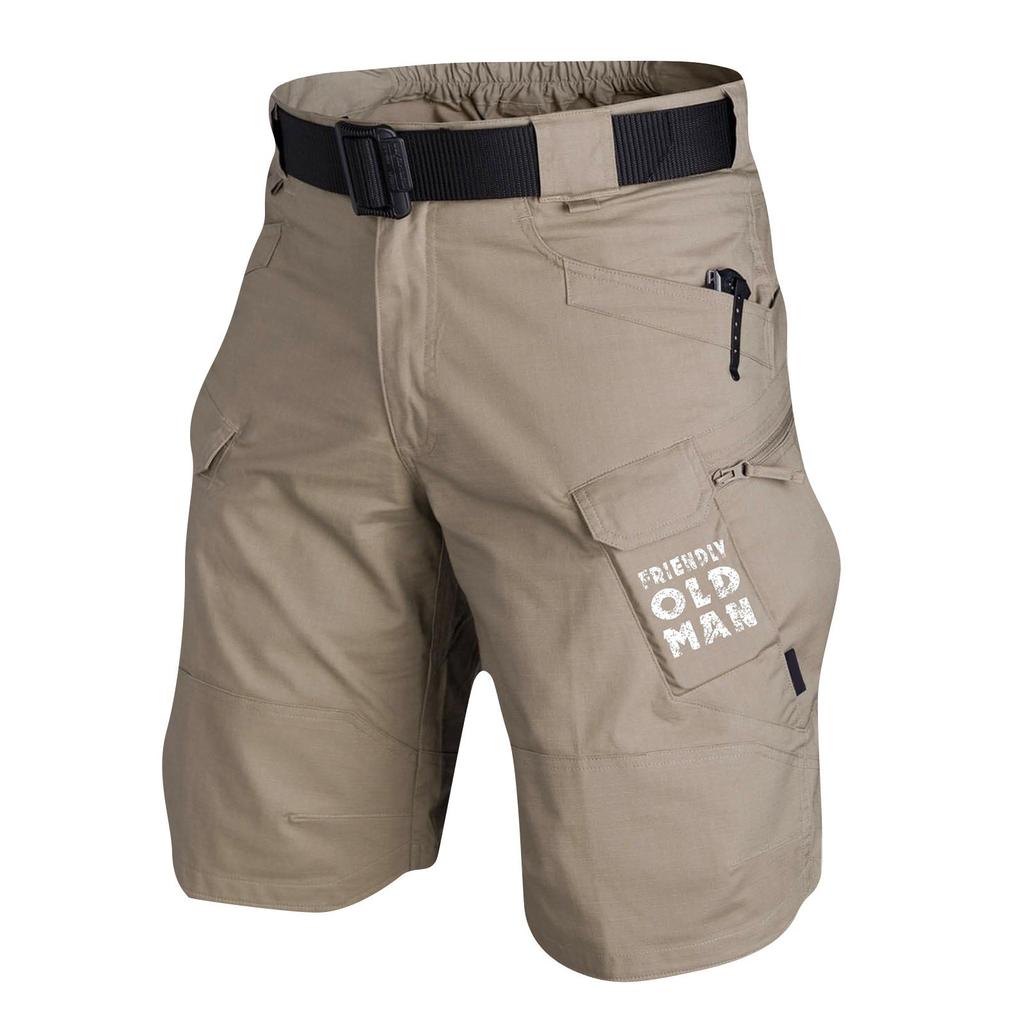 Men's Cargo Shorts with Belt Comfortable, Durable, Multi-Pocket Design for Outdoor Activities