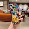 Disney phone case, double-layer protective cover, suitable for iPhone X/XS/SE/7/8/11/12/13/14/15/16/17 Pro Max Plus