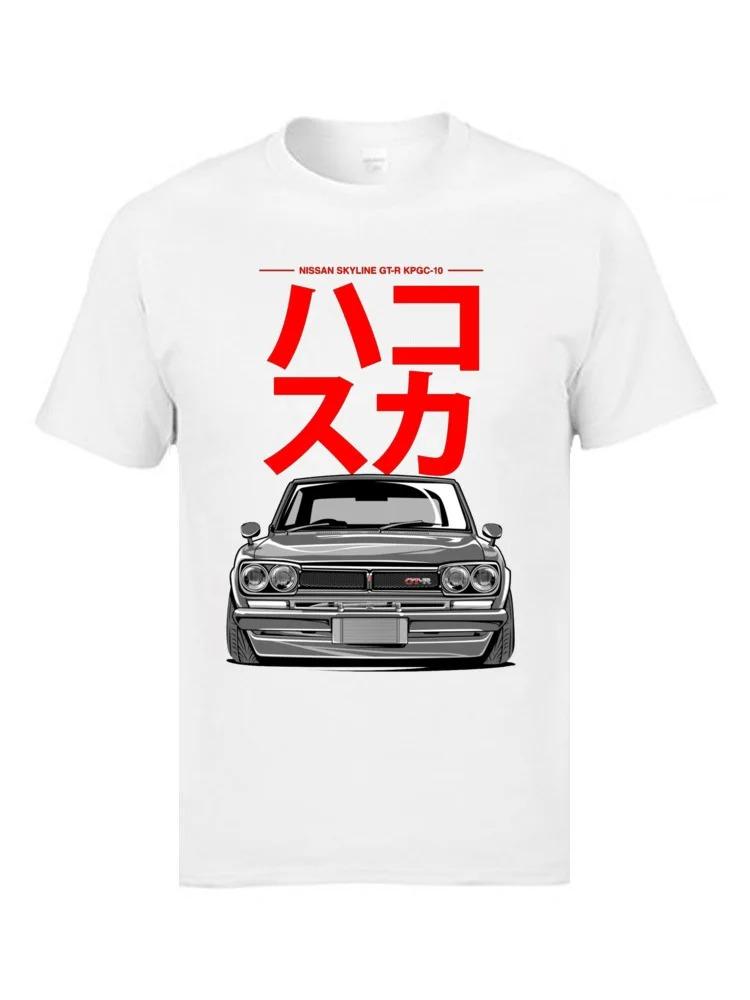 JDM Japanese Car Tshirt Speed Auto Car Classic T Shirts Father Tee 100% Cotton 3D Print Men Leisure Brand Clothing Ostern Day