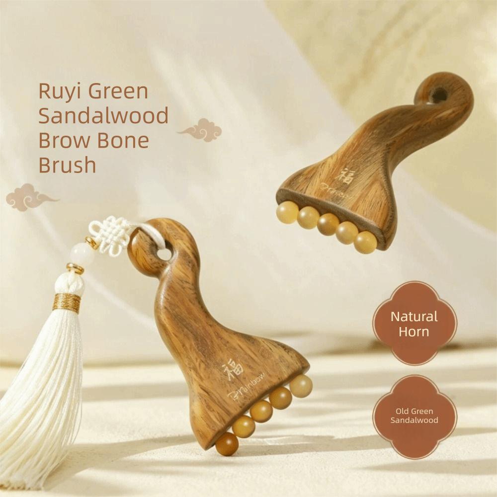 Wood Facial Gua Sha Tool Handheld Point Acupoint Massager Body Massage Scraper  Acupoint Massage
