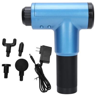 Massage Gun Portable Handheld Deep Muscle Percussion Massager Electric Body Massage ToolBlue