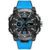 Men's Waterproof Luminous Running Alarm Clock Watch