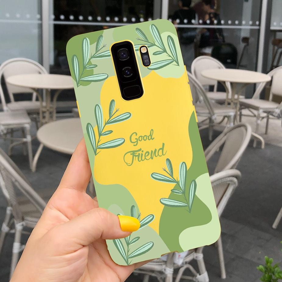 Für Samsung Galaxy S9 Plus Hülle Neue Mode Kunst Bemaltes Cover Weiches Dünnes TPU Handyhülle Für Samsung S9 S9+ Galaxy S 9 Hülle Coque