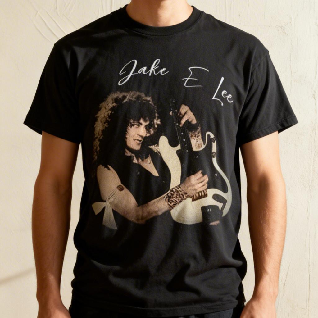 Best Of Jake E Lee Singer Music Unisex Cotton NWT! Unisex T-Shirt S