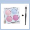 Korean four- blush,ice cream ,low-saturation pink/blue/purple,naturally brightening & contouring,perfect holiday gift