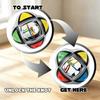 Color Matching Twisty String Cube 3D Brain Teaser Unlocking Puzzle Toy  Holiday Gift