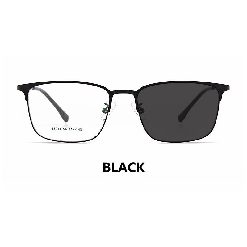 Blue Light Blocking Reading Glasses Men Photochromic Presbyopia Eyeglasses Prescription Glasses For Hyperopia With Diopter +1.25