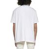 Versace Ss22 Letter Print Solid Color Round Neck Short Sleeve T-Shirt Men Tops White 1005783-1A04025-1W000