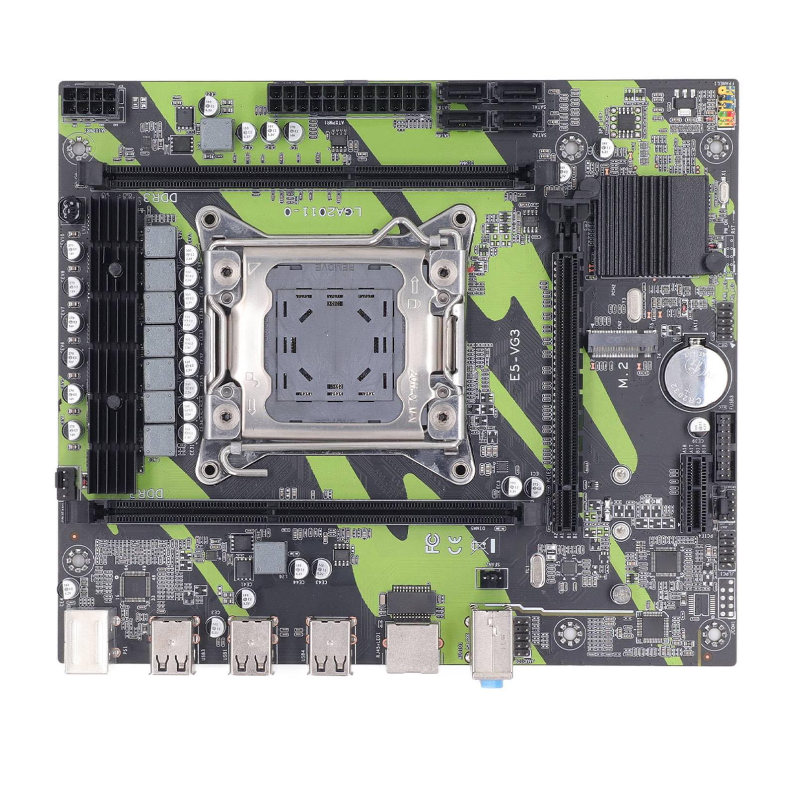 

Материнська плата DDR3 1 PCIe X16 4 SATA2.0 двоканальний DDR3 6 USB2.0 4 SATA 2.0 Материнська плата LGA 2011