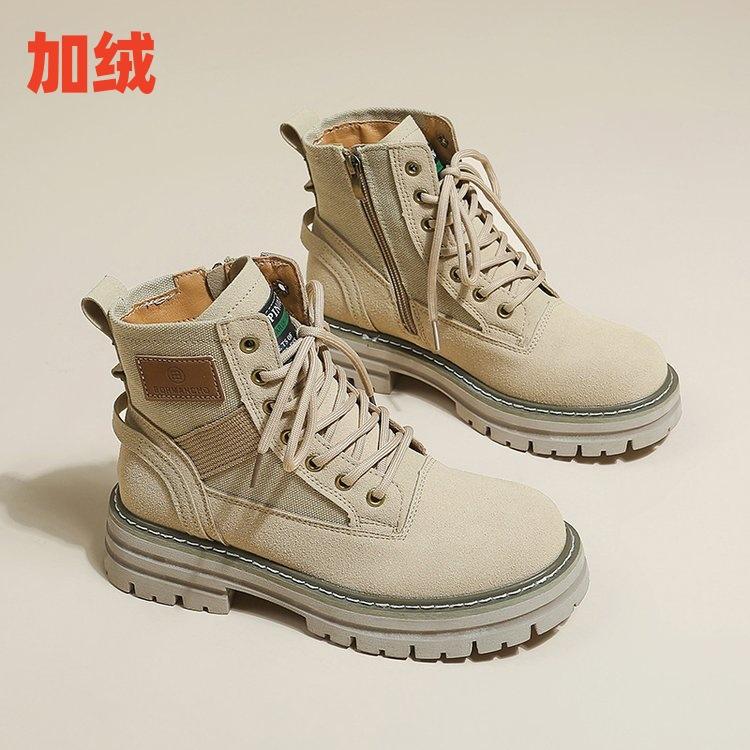 

Женские ботинки Мартин новые осенние ретро рабочие ботинки весенне-осенние одинарные ботинки платформа короткие ботинки 39