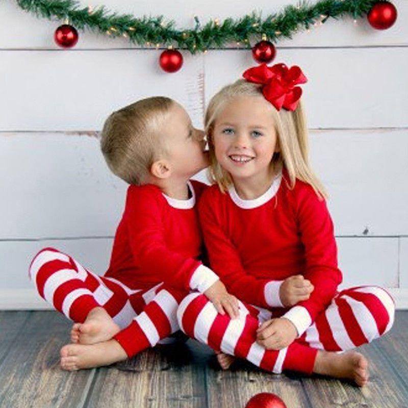 Christmas Family Matching Cotton Blend Pajamas Set