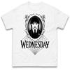 Mercoledì T-shirt Maglietta Uomo Donna Unisex Top Magliette