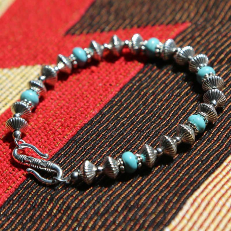 KND Navajo Turquoise Beads Bracelet
