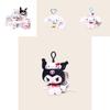 Cinnamoroll Kuromi Character Plush Keychain With Heartshaped Cherry Blossom Hello Kitty For School Bag Gift