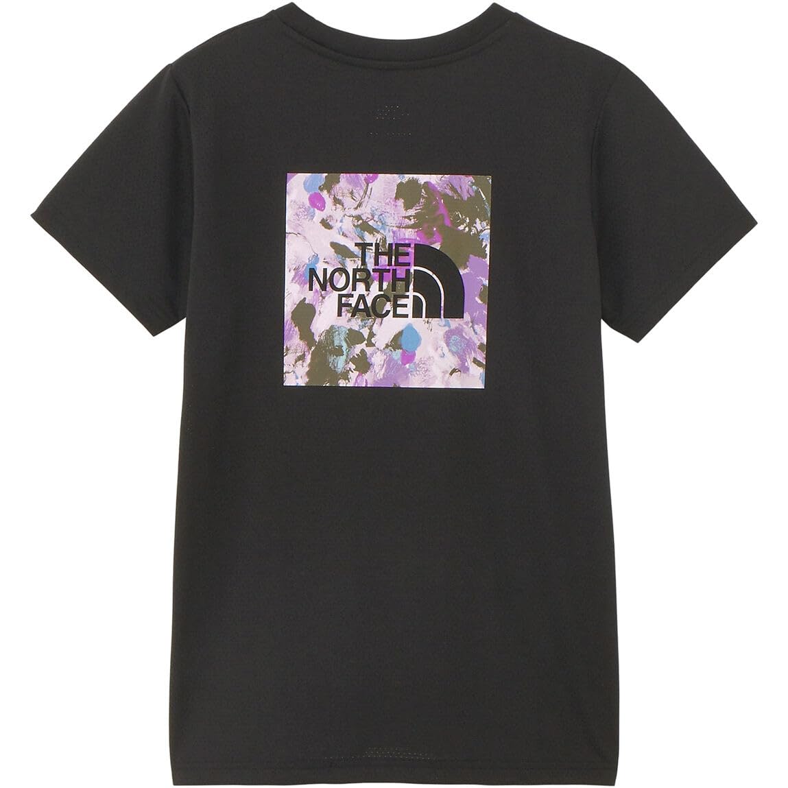 

Футболка с коротким рукавом North Run Mesh Square Logo S [The Face], черная, чёрный
