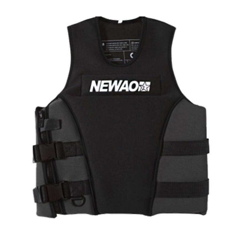 Foldable Adult Life Vest Buoyancy Aid Kayaking Paddleboarding Boating Car Storage Small чёрный