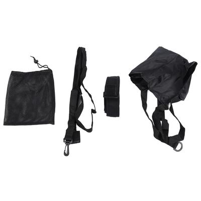 Swim Parachute Resistance Belt Set Nylon PP Anti Loosening Buckle Swimming Parachute Resistance Training Set for